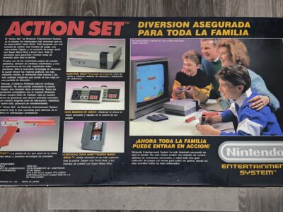 Nintendo NES Action Set Completa + 10 juegos Pal B