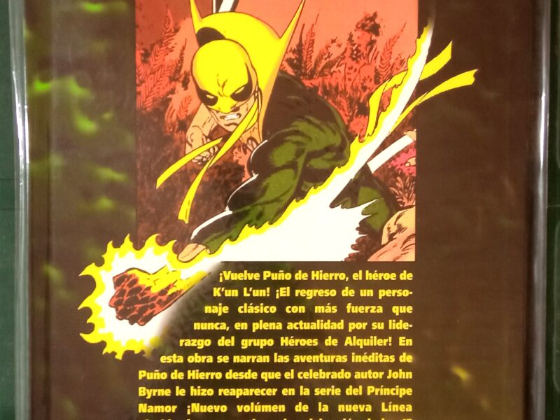 Cómic Iron Fist: el héroe de Ku'n Lu'n