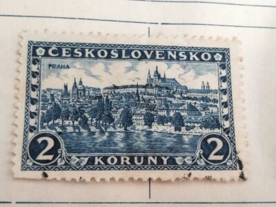 Sello Checoslovaquia 1926 (2 Koruny)