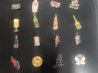 Colección de pin's.