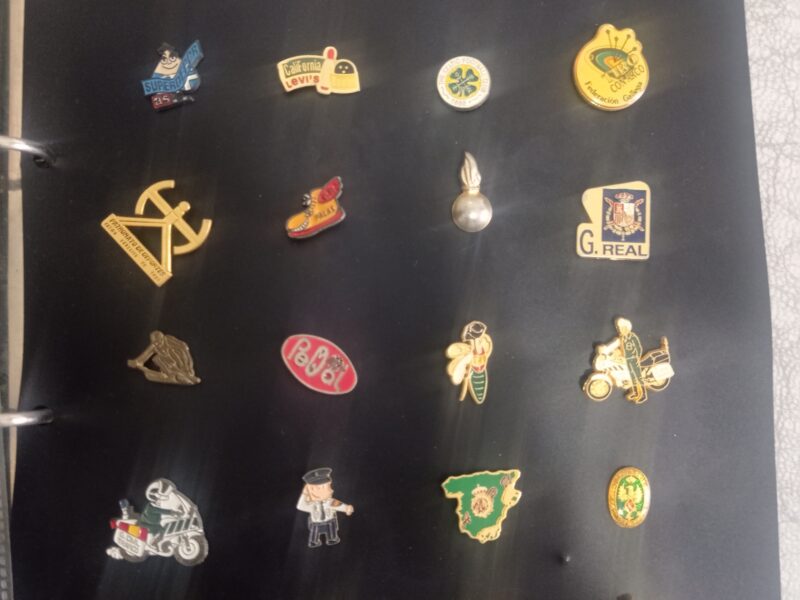 Colección de pin's.