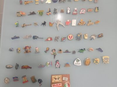 Colección de pin's.