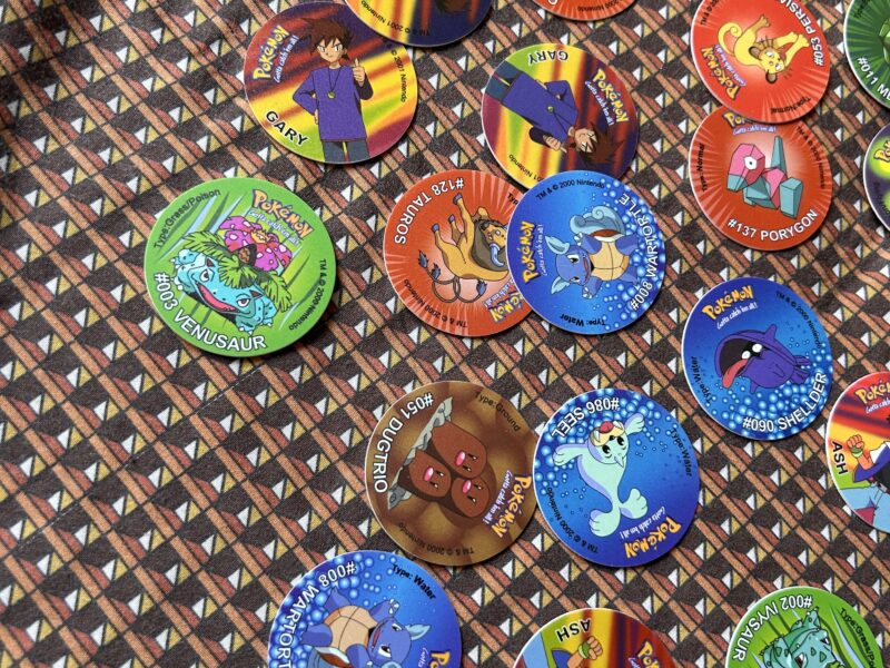 Lote tazos pokemon