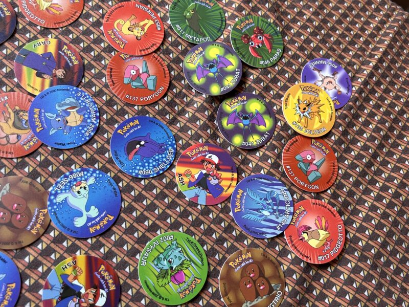 Lote tazos pokemon