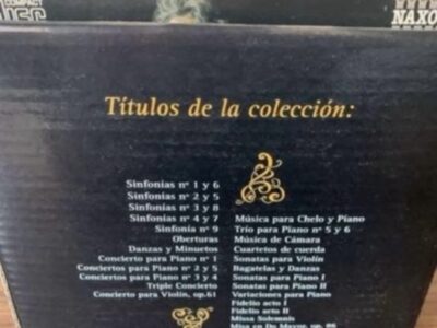 Colección cds Beethoven