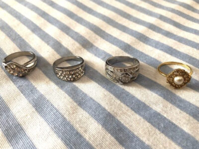 Lote de 4 anillos